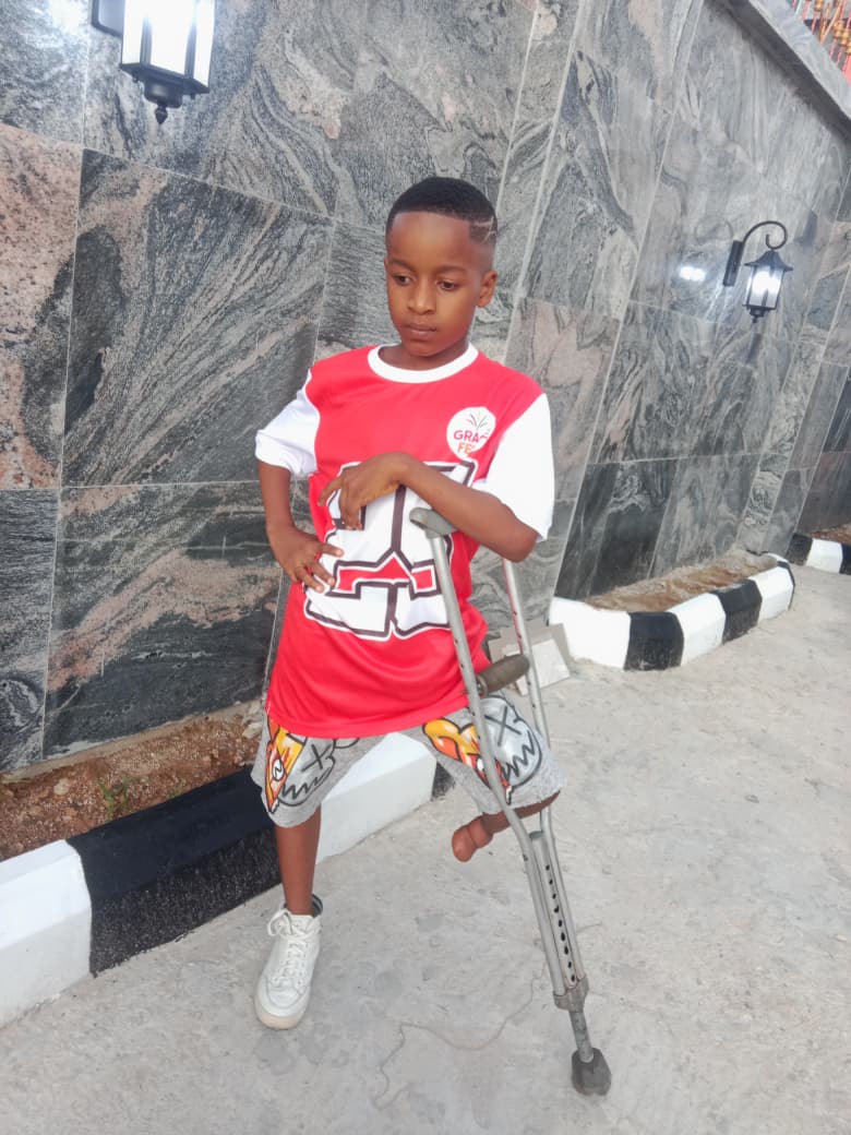 nine year old chijioke